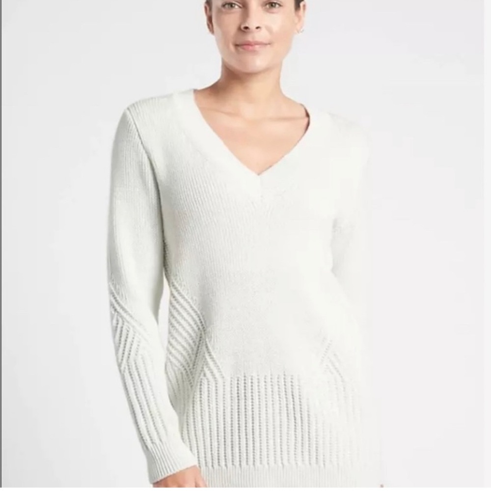 Athleta Teton Cotton Sweater